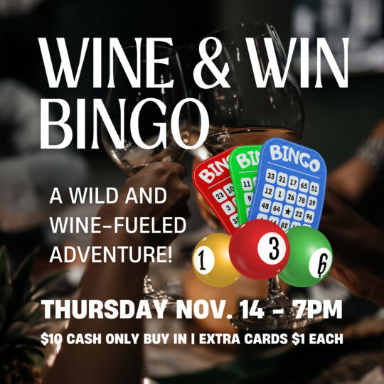 14 Wine & Win Bingo